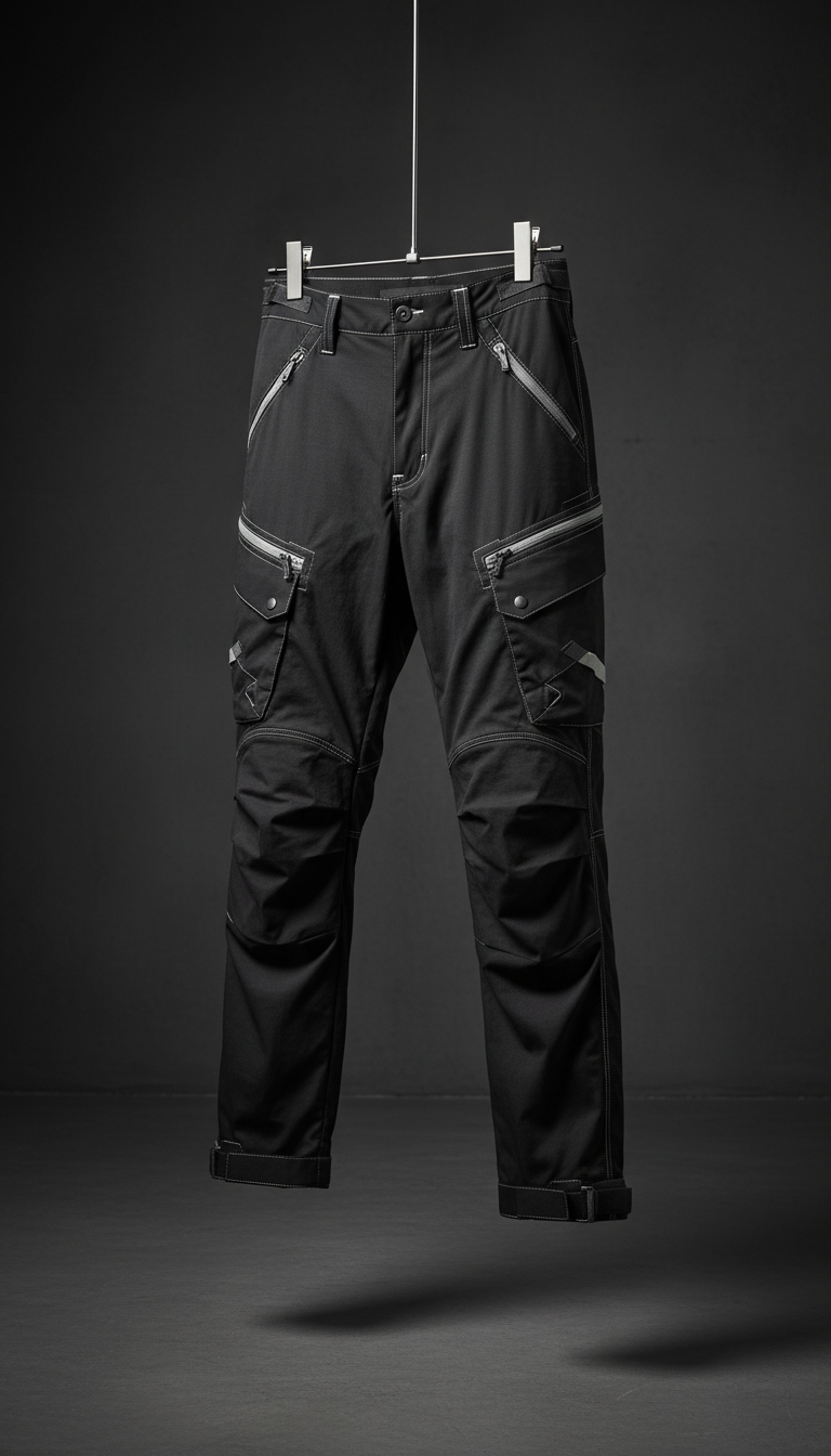 Technical Nylon Accent Hoodie